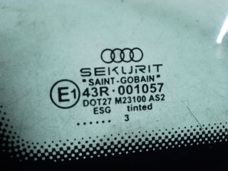 bontott AUDI A4 B6 Bal C Oszlop Oldalablak Üveg