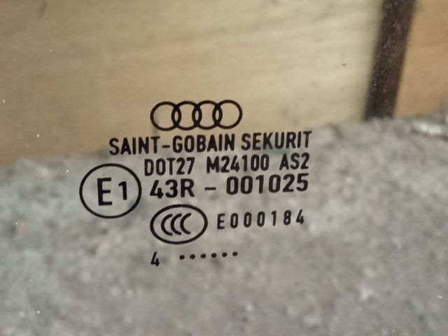 bontott AUDI A4 B6 Bal első Ablak