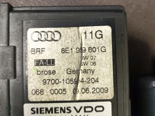 bontott AUDI A4 B6 Bal első Ablakemelő Motor