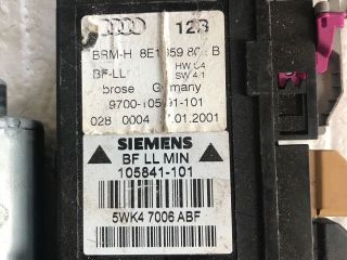 bontott AUDI A4 B6 Bal első Ablakemelő Motor