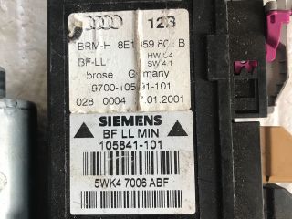 bontott AUDI A4 B6 Bal első Ablakemelő Motor