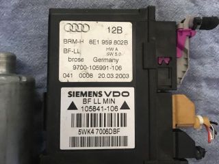 bontott AUDI A4 B6 Bal első Ablakemelő Szerkezet (Elektromos)