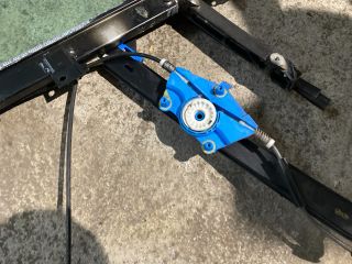 bontott AUDI A4 B6 Bal első Ablakemelő Szerkezet (Elektromos)