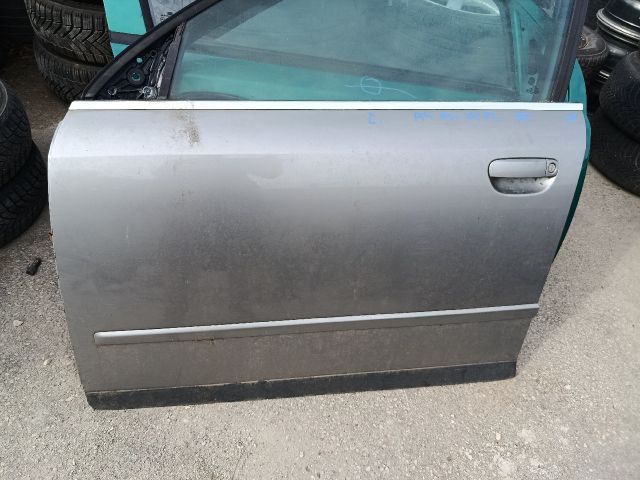 bontott AUDI A4 B6 Bal első Ajtó (Üres lemez)