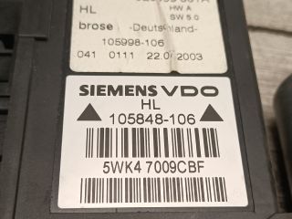 bontott AUDI A4 B6 Bal hátsó Ablakemelő Motor