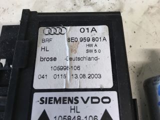 bontott AUDI A4 B6 Bal hátsó Ablakemelő Motor