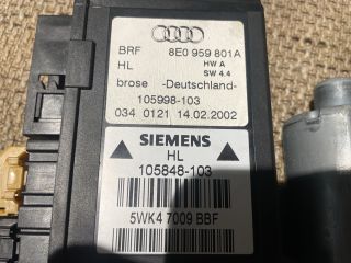 bontott AUDI A4 B6 Bal hátsó Ablakemelő Motor