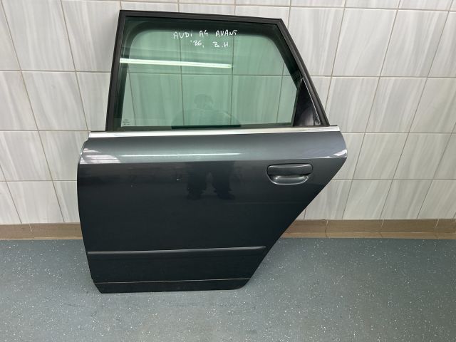 bontott AUDI A4 B6 Bal hátsó Ablakemelő Szerkezet (Elektromos)