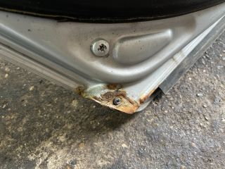 bontott AUDI A4 B6 Bal hátsó Ajtó (Üres lemez)