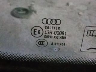 bontott AUDI A4 B6 Bal hátsó Fixüveg (Ajtóban)
