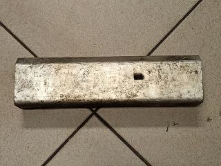 bontott AUDI A4 B6 Bal hátsó Lökhárító Merevítő (Fém)