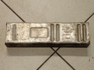 bontott AUDI A4 B6 Bal hátsó Lökhárító Merevítő (Fém)