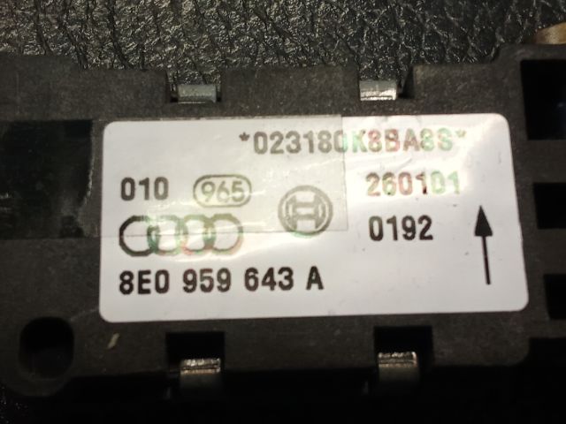 bontott AUDI A4 B6 Bal hátsó Oldal Ütközés Érzékelő