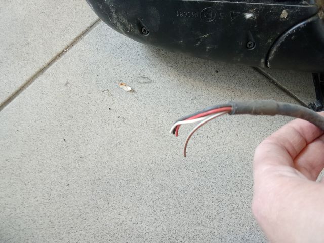 bontott AUDI A4 B6 Bal Visszapillantó Tükör (Elektromos)