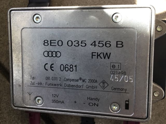 bontott AUDI A4 B6 Bluetooth Elektronika