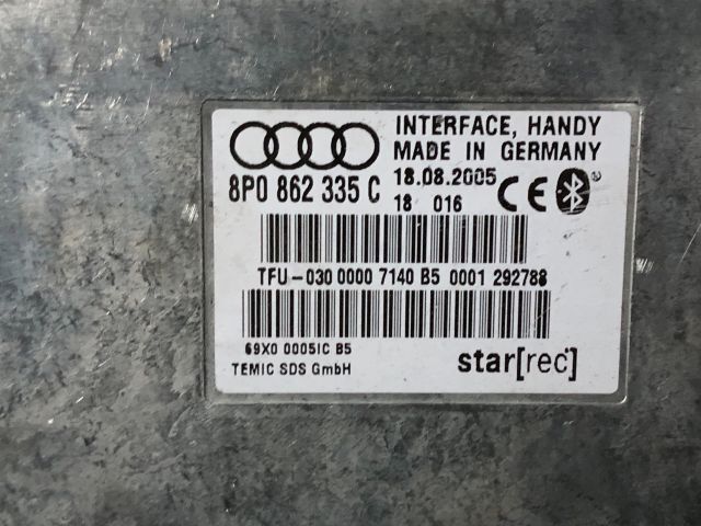 bontott AUDI A4 B6 Bluetooth Elektronika