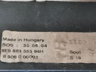 bontott AUDI A4 B6 Csomagtér Roló