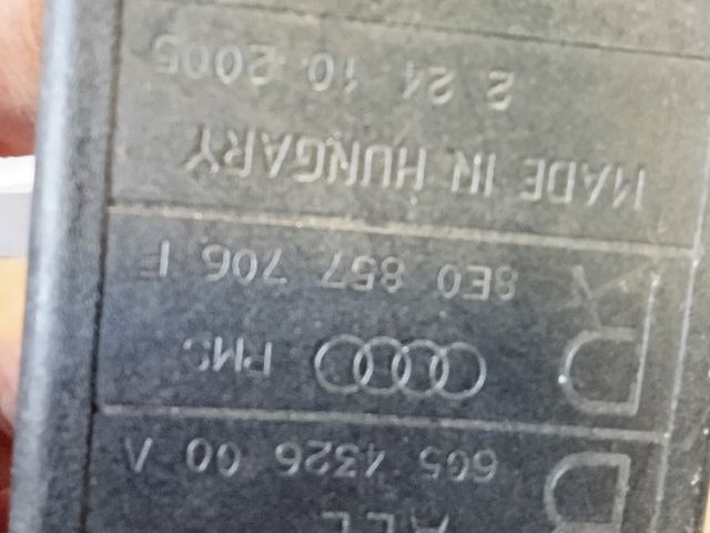 bontott AUDI A4 B6 Első Biztonsági Öv Pár (Feszítővel)