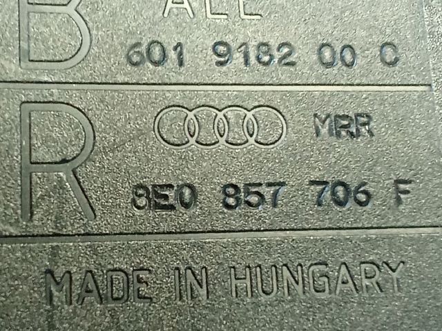 bontott AUDI A4 B6 Első Biztonsági Öv Pár (Feszítővel)