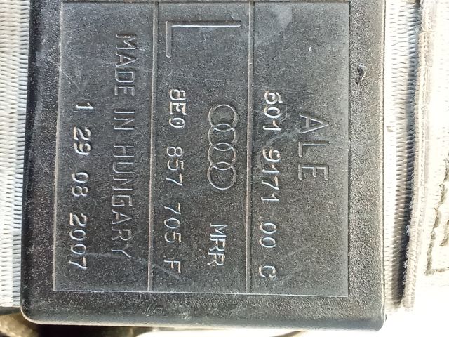 bontott AUDI A4 B6 Első Biztonsági Öv Pár (Feszítővel)