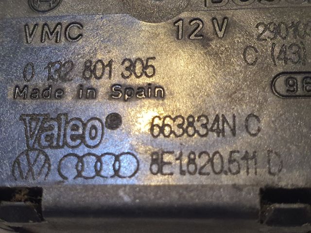 bontott AUDI A4 B6 Fűtés Állító Motor