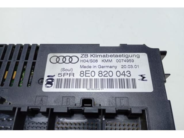 bontott AUDI A4 B6 Fűtéskapcsoló (digit klímás)