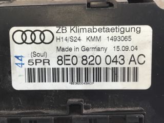 bontott AUDI A4 B6 Fűtéskapcsoló (digit klímás)