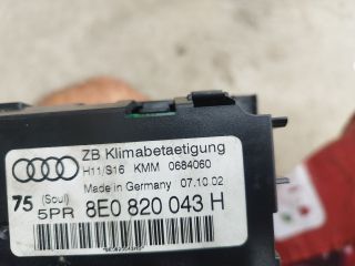 bontott AUDI A4 B6 Fűtéskapcsoló (digit klímás)