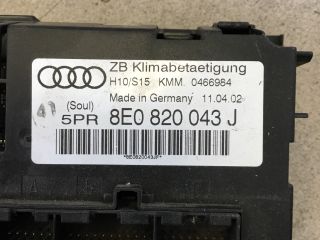 bontott AUDI A4 B6 Fűtéskapcsoló (digit klímás)