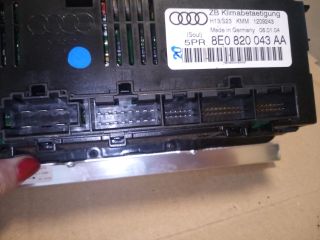bontott AUDI A4 B6 Fűtéskapcsoló (digit klímás)