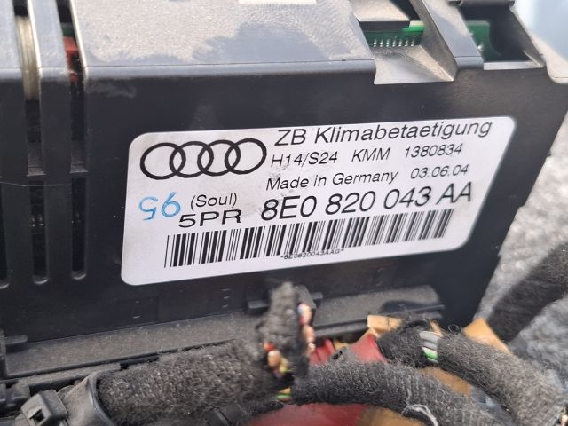 bontott AUDI A4 B6 Fűtéskapcsoló