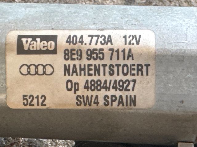 bontott AUDI A4 B6 Hátsó Ablaktörlő Motor