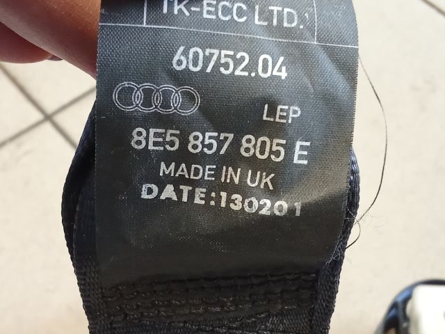 bontott AUDI A4 B6 Hátsó Biztonsági Öv Szett