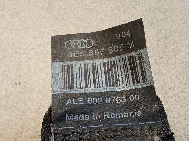 bontott AUDI A4 B6 Hátsó Biztonsági Öv Szett