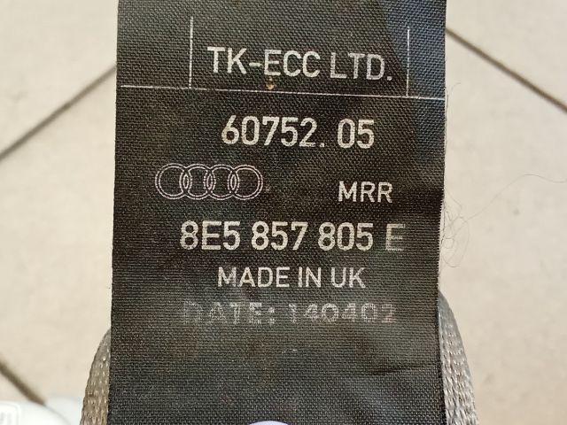 bontott AUDI A4 B6 Hátsó Biztonsági Öv Szett