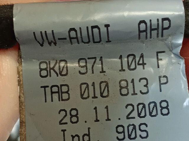 bontott AUDI A4 B6 Hátsó Tolatóradar Kábelköteg