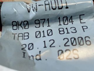 bontott AUDI A4 B6 Hátsó Tolatóradar Kábelköteg