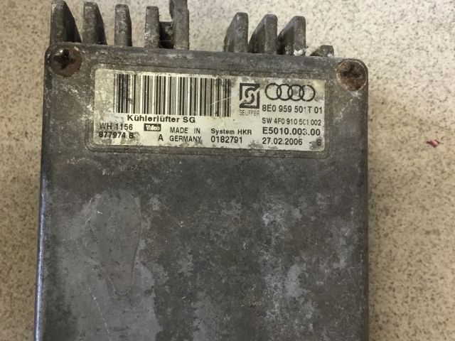 bontott AUDI A4 B6 Hűtőventilátor Motor