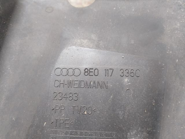 bontott AUDI A4 B6 Intercooler Légterelő