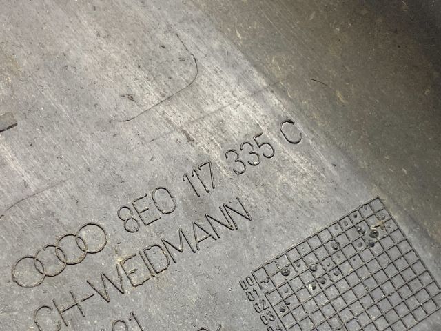 bontott AUDI A4 B6 Intercooler Légterelő