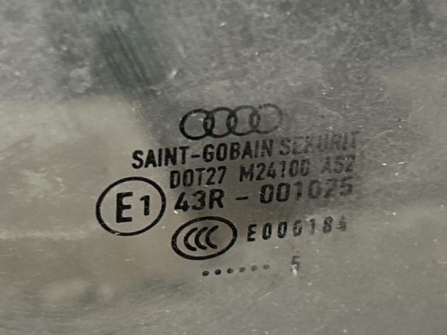 bontott AUDI A4 B6 Jobb első Ablak