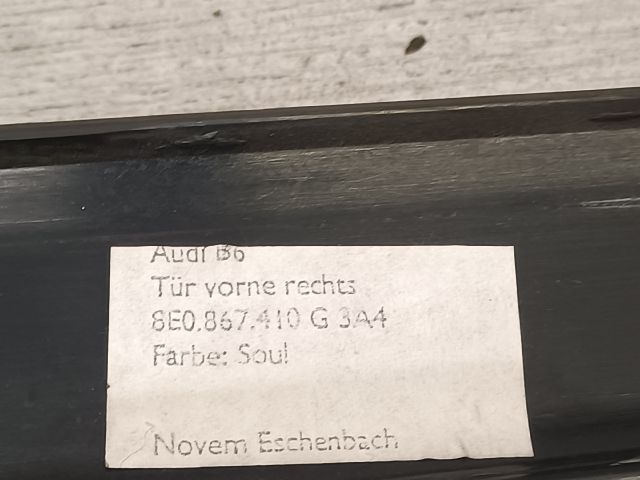 bontott AUDI A4 B6 Jobb első Ajtó Kárpit Díszléc