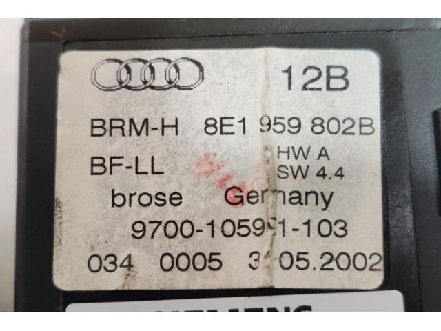 bontott AUDI A4 B6 Jobb hátsó Ablakemelő Motor