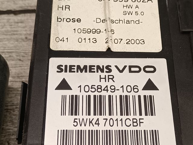 bontott AUDI A4 B6 Jobb hátsó Ablakemelő Motor