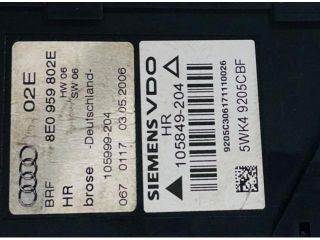 bontott AUDI A4 B6 Jobb hátsó Ablakemelő Szerkezet (Elektromos)