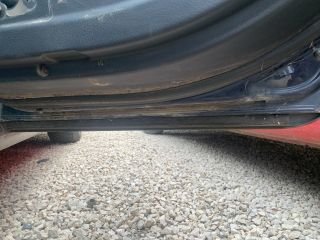 bontott AUDI A4 B6 Jobb hátsó Ajtó (Üres lemez)