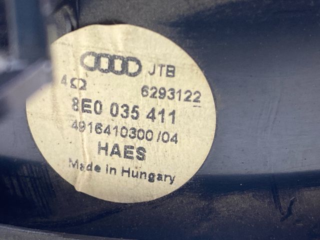 bontott AUDI A4 B6 Jobb hátsó Hangszóró