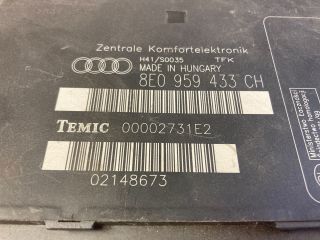 bontott AUDI A4 B6 Komfort Elektronika