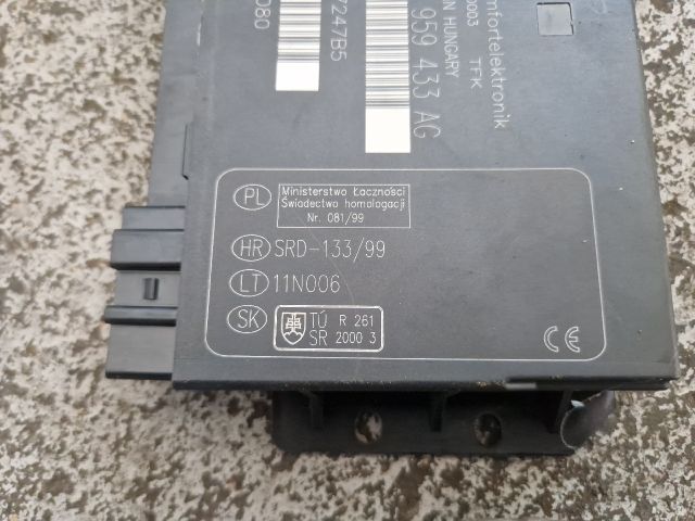 bontott AUDI A4 B6 Komfort Elektronika