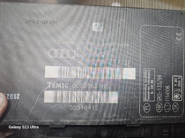 bontott AUDI A4 B6 Komfort Elektronika